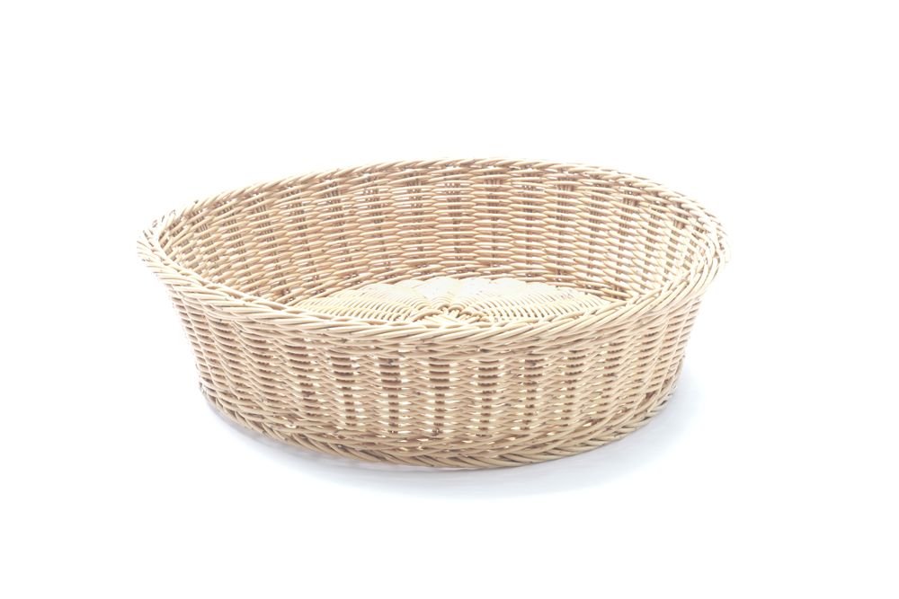 Brotkorb, rund, HENDI, Beige, ⌀400x(H)90mm
