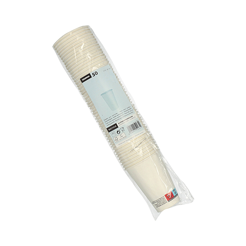 22000 Automatenbecher, Pappe "To Go" 0,18 l Ø 7 cm · 9,2 cm weiss