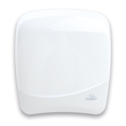 27 Spender für System-Handtuchrollen 38 cm x 33,5 cm x 25,3 cm weiss halbautomatisch, Abreißstop bei ca. 28 cm