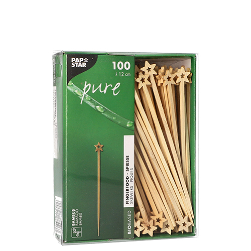 1000 Fingerfood - Picker "pure" 12 cm "Star" 96000 Fingerfood - Picker "pure" 12 cm "Star"