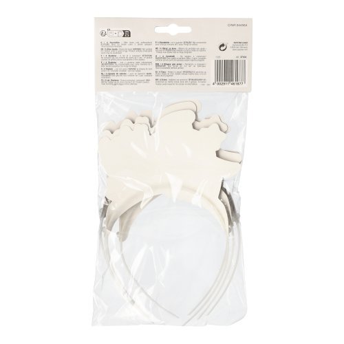 7200 Haarreifen schwarz/gold ""Party Time" "Metallic""