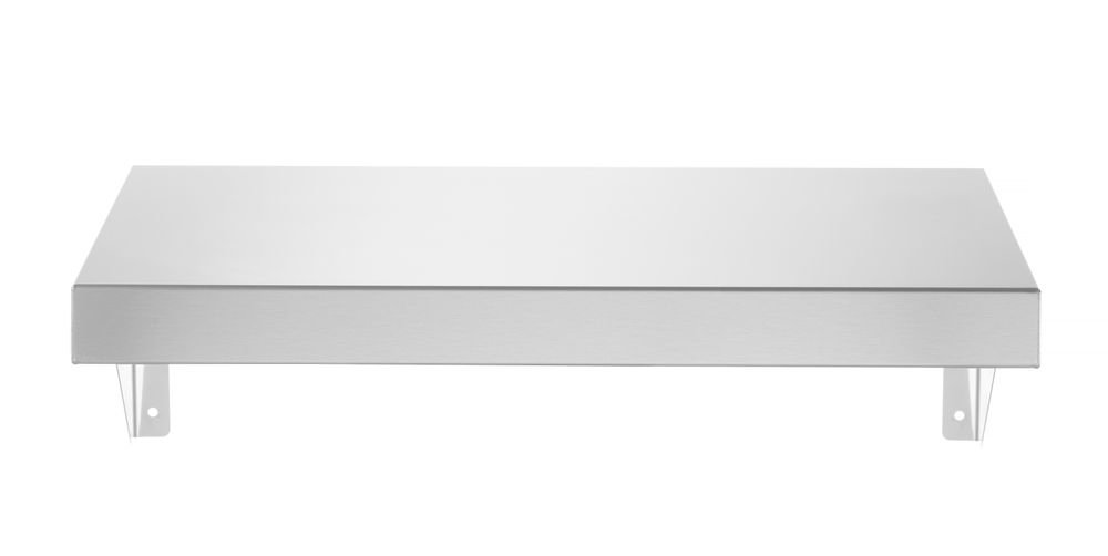Seitliche Arbeitsplatte für Grillsystem Green Fire, HENDI, 480x298x(H)160mm