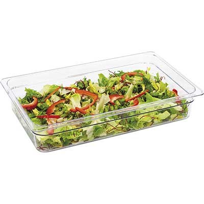 Gastronormbehälter, Serie STANDARD, Polycarbonat, GN 1/1 (100 mm) GN Behälter Serie STANDARD, Polycarbonat, GN 1/1 (150 mm)