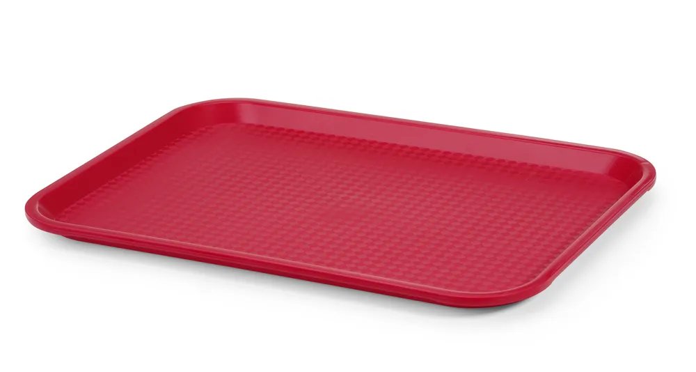 Serviertablett, Rot, 305x415x(H)20mm Serviertablett, Rot, 305x415x(H)20mm