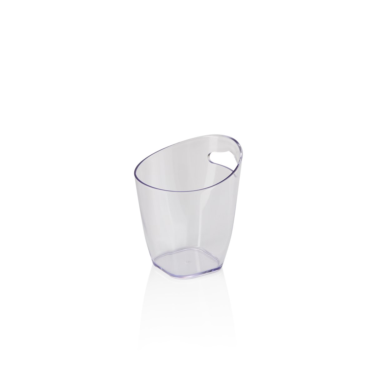 Flaschenkühler, Ø 9,5 cm, Höhe 11 cm, 0,4 ltr., transparent