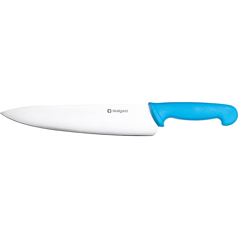 Stalgast Kochmesser, HACCP, Griff blau, Edelstahlklinge 25 cm Stalgast Kochmesser, HACCP, Griff blau, Edelstahlklinge 25 cm