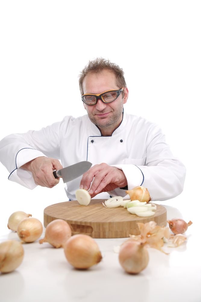 Zwiebelschutzbrille, HENDI, Schwarz, 150x160x(H)45mm