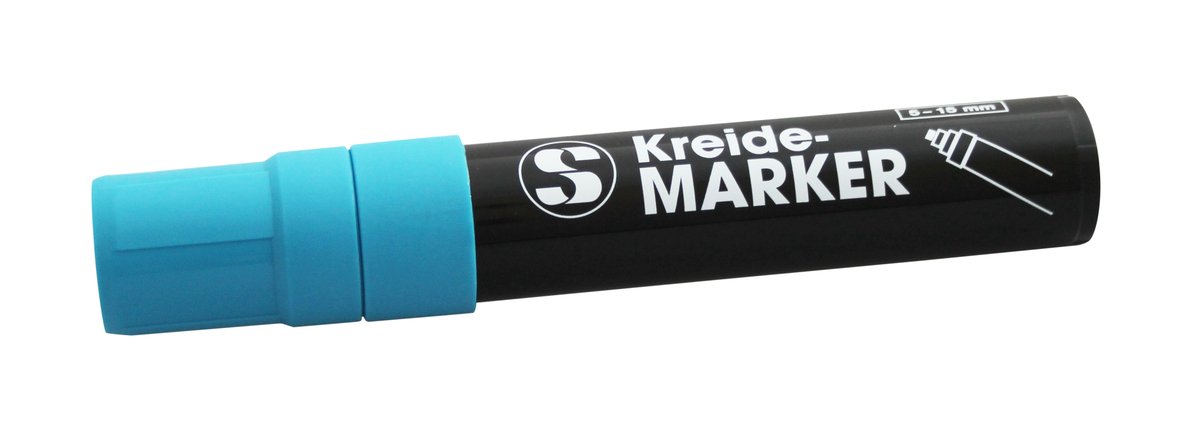 Kreidestift 15 mm, blau Kreidestift 15 mm, blau