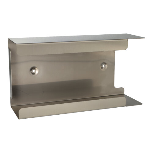 XL-Edelstahlspender 24,8 cm x 13,2 cm x 8 cm für Einmalhandschuhe XL-Edelstahlspender 24,8 cm x 13,2 cm x 8 cm für Einmalhandschuhe