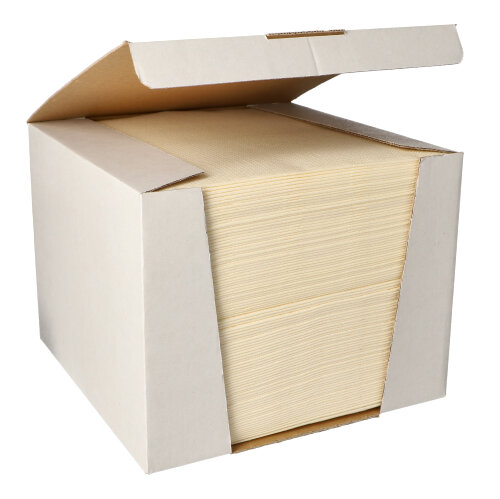 12000 Servietten "ROYAL Collection" 1/4-Falz 40 cm x 40 cm champagner