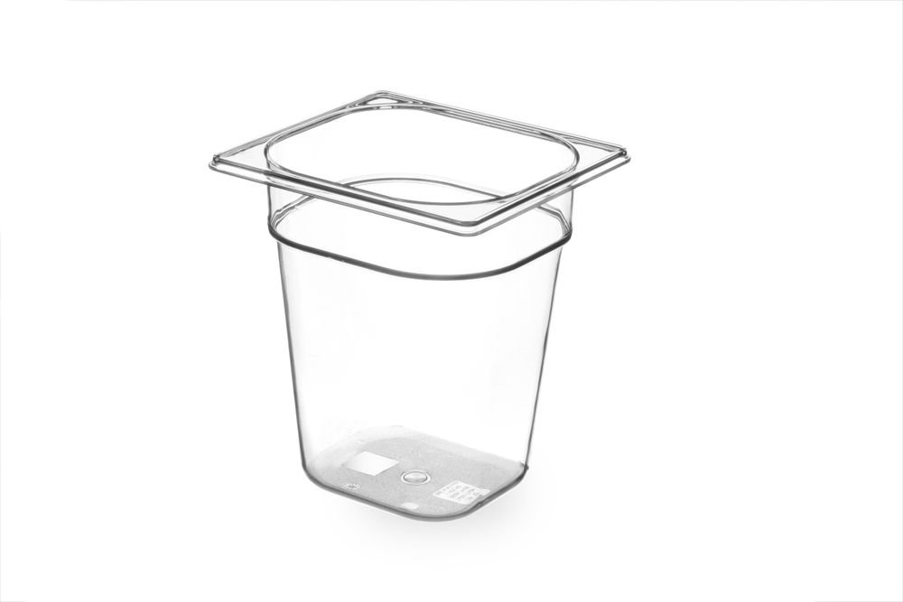 Gastronorm-Behälter 1/6, HENDI, GN 1/6, 3,4L, Transparent, 176x162x(H)200mm Gastronorm-Behälter 1/6, HENDI, GN 1/6, 3,4L, Transparent, 176x162x(H)200mm