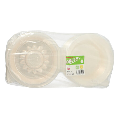 Feinkost- und Salatschalen mit Klappdeckel PP rund 950 ml 9,2 cm x 22 cm x 21,5 cm mit Dipfach Feinkost- und Salatschalen mit Klappdeckel PP rund 950 ml 9,2 cm x 22 cm x 21,5 cm mit Dipfach