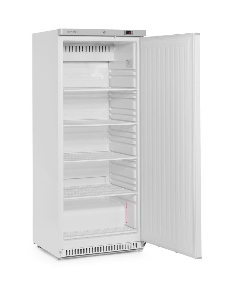 Kühlschrank in weiß lackiertem Stahlgehäuse, Arktic, Budget Line, 769x775x(H)1900mm