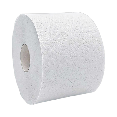 Rollen "Green Hygiene" Toilettenpapier "KORDULA" Ø 13 cm · 11 cm x 9,5 cm 400 Blatt, 3-lagig