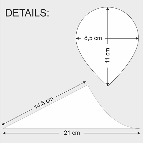 500 Fingerfood - Spitztüten, Holz "pure" Ø 11 cm · 21 cm 14000 Fingerfood - Spitztüten, Holz "pure" Ø 11 cm · 21 cm
