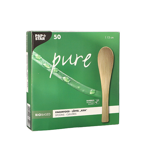 51000 Fingerfood - Löffel, Bambus "pure" 13 cm "Asia"