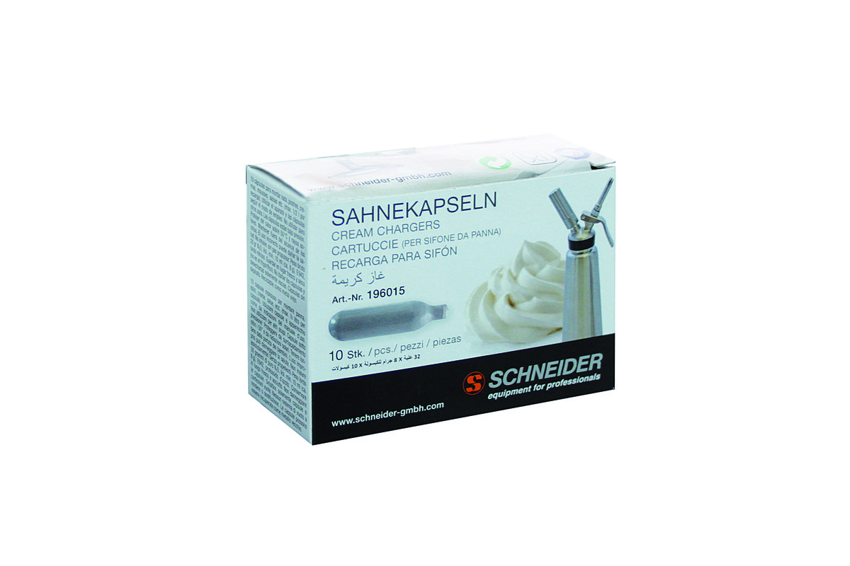 Sahnekapseln - für Sahnegerät