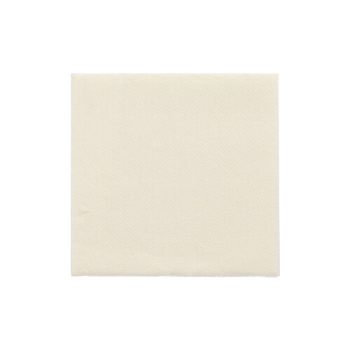 48600 Servietten "DAILY Collection" 1/4-Falz 24 cm x 24 cm champagner