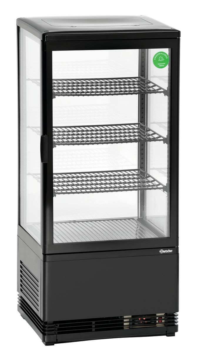 Mini-Kühlvitrine 78L, schwarz Mini-Kühlvitrine 78L, schwarz