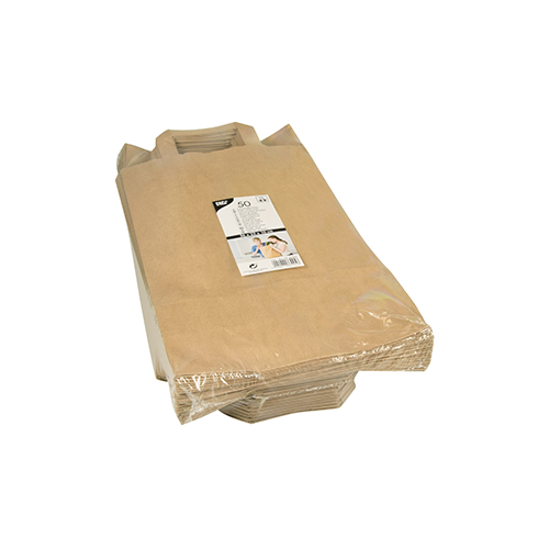 5600 Tragetaschen, Papier 36 cm x 22 cm x 10 cm braun mit Tragegriff