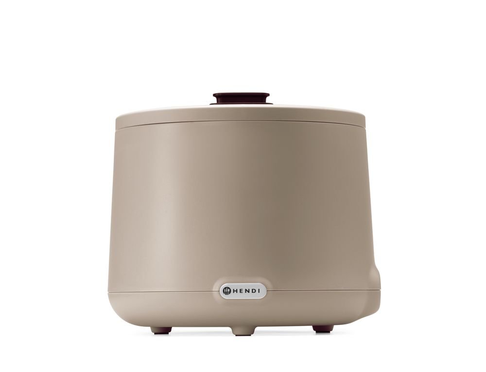 Suppenkessel HENDI UNIQ, HENDI, designed by Robert Bronwasser, 8L, Beige, 220-240V/500W, ⌀365x(H)325mm