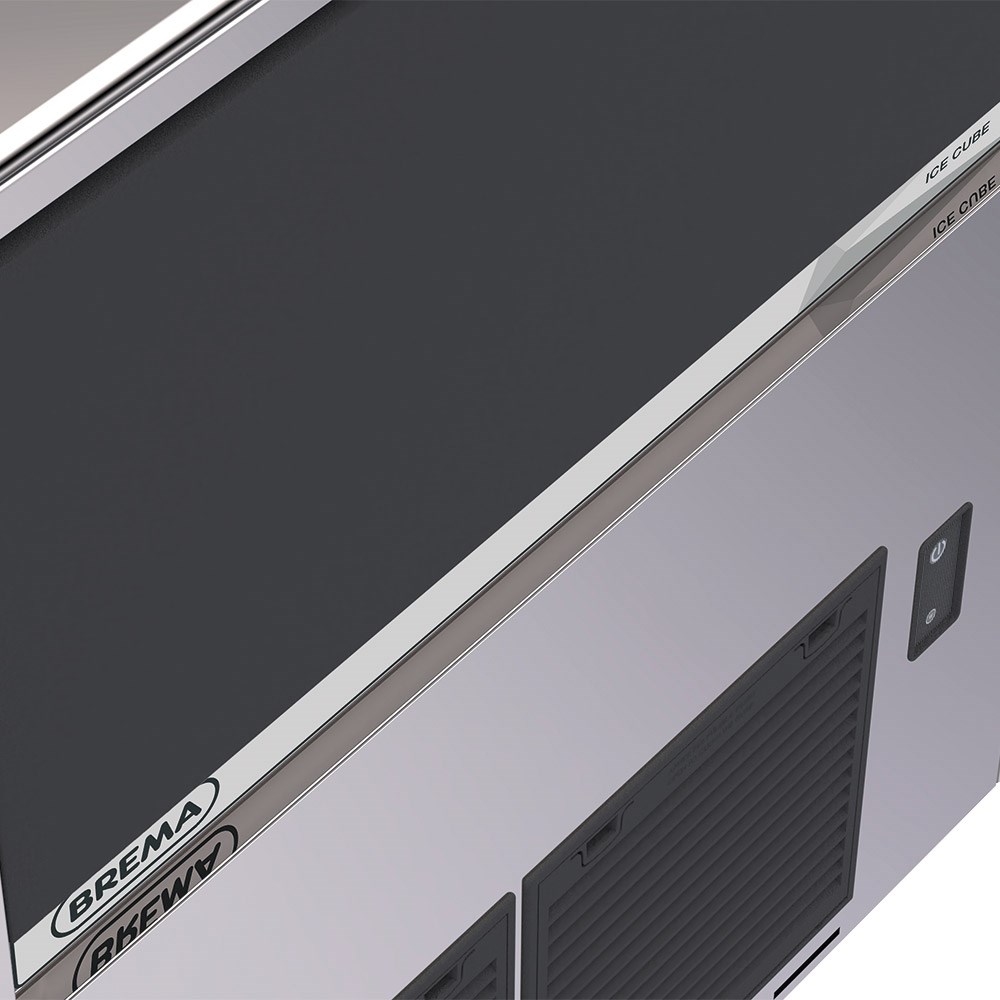 BREMA Eiswürfelbereiter luftgekühlt, 72kg/24h, Abmessung 738 x 600 x 1030 mm (BxTxH) BREMA Eiswürfelbereiter luftgekühlt, 72kg/24h, Abmessung 738 x 600 x 1030 mm (BxTxH)