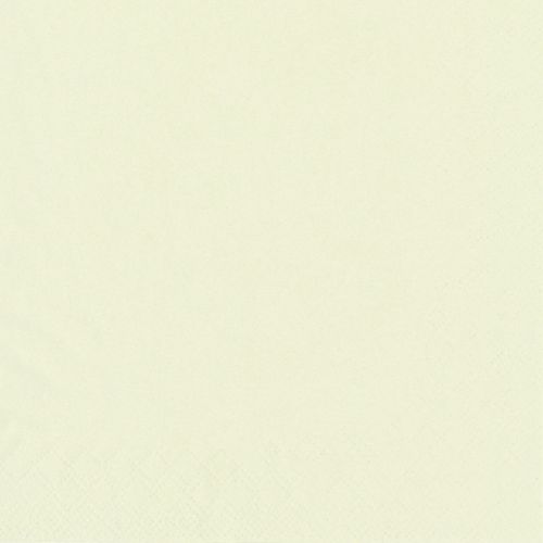 24000 Servietten, 3-lagig 1/4-Falz 33 cm x 33 cm creme