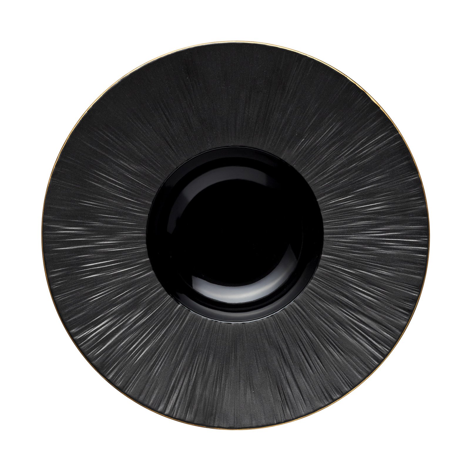 Pastateller Set MAYA KURO, Ø 27,5 cm, 200 ml, schwarz Pastateller Set MAYA KURO, Ø 27,5 cm, 200 ml, schwarz