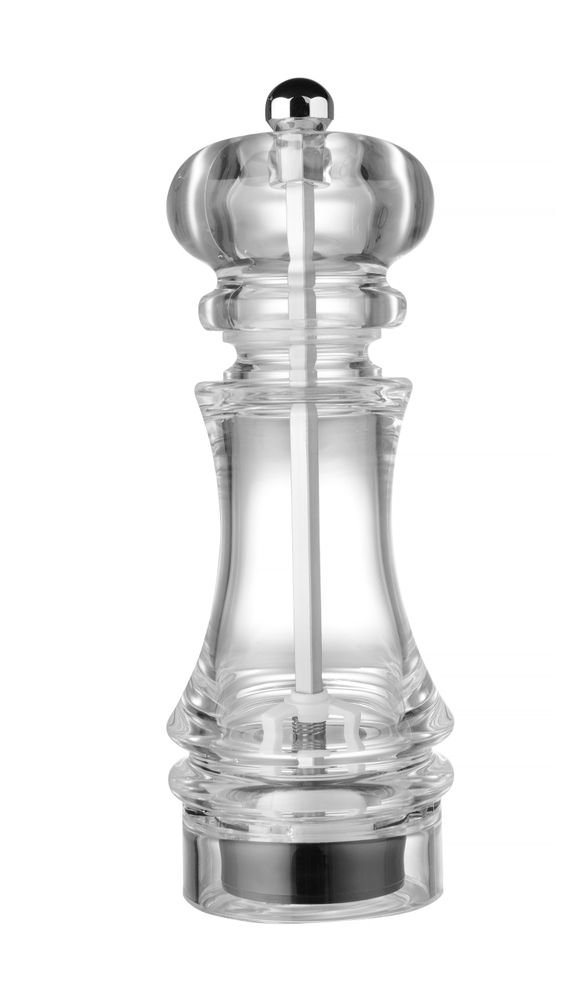 Pfeffermühle - transparent, HENDI, Pfeffermühle, Transparent, ⌀63x(H)180mm