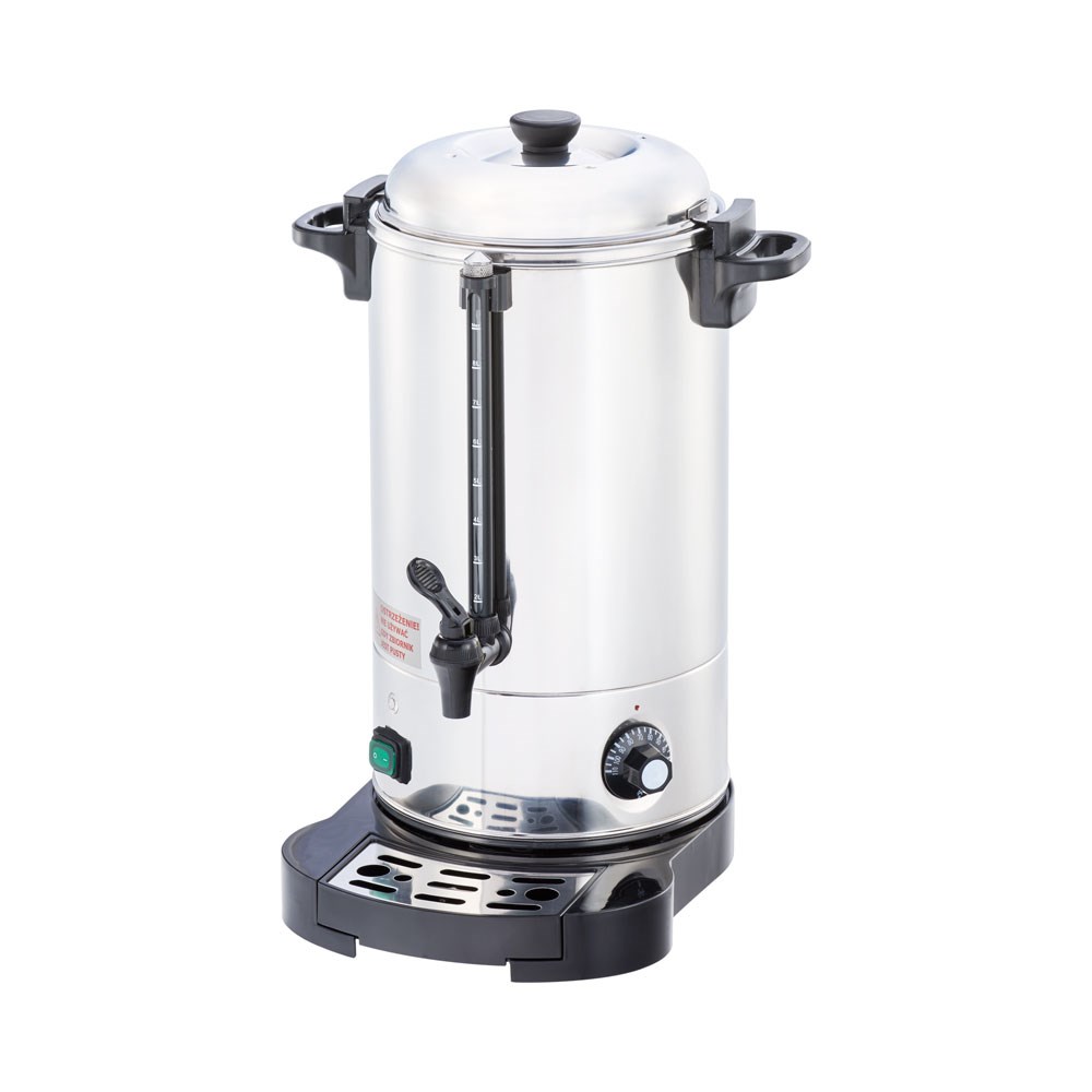 Heißwasser-Spender, doppelwandig 9 Liter, Ø 20 cm, (H) 48 cm Heißwasser-Spender, doppelwandig 9 Liter, Ø 20 cm, (H) 48 cm