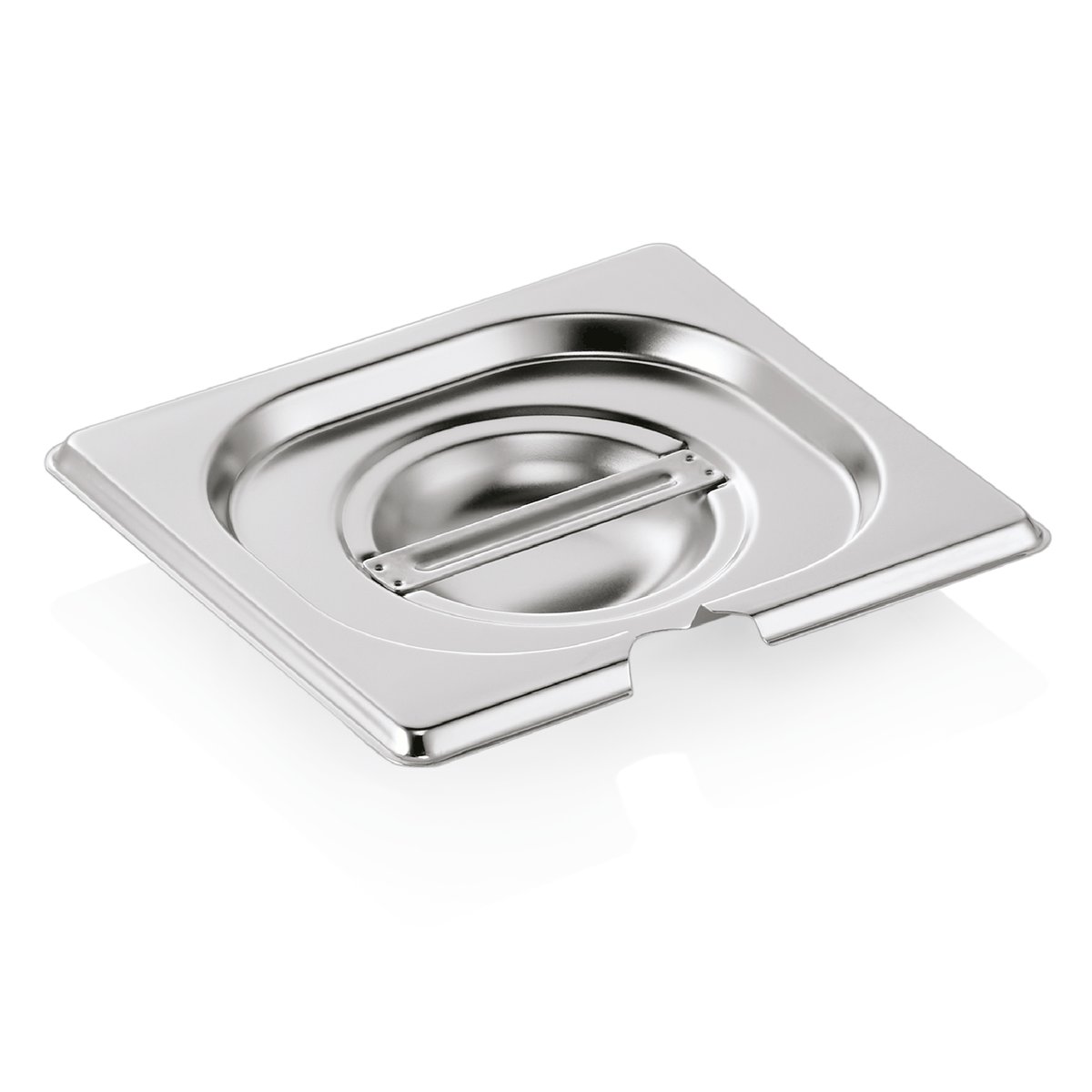 GN 1/6 Deckel mit Löffelaussparung GN 70