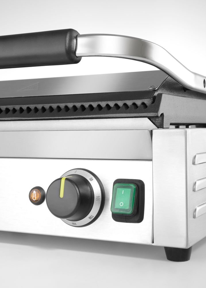 Kontakt-Grill Panini XL, HENDI, 230V/2700W, 548x464x(H)231mm Kontakt-Grill Panini XL, HENDI, 230V/2700W, 548x464x(H)231mm