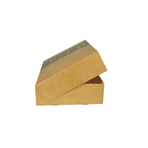 2000 Transport- und Catering-Kartons "pure" eckig 8 cm x 24,5 cm x 35,5 cm "Good Food" klein