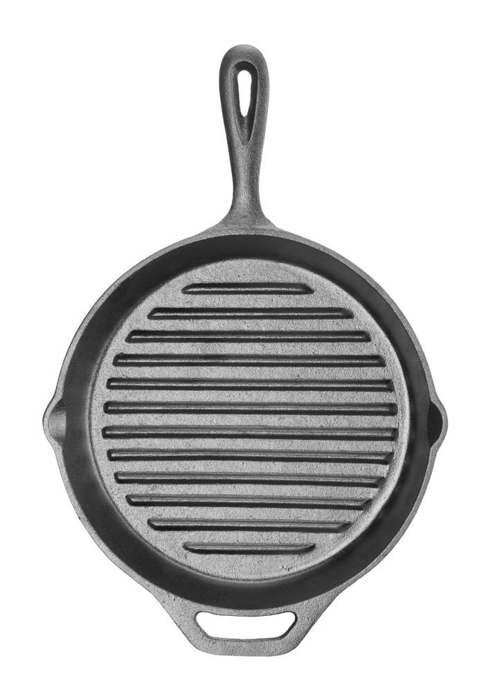 Gusseisen-Grillpfanne, 398x265x(H)48mm Gusseisen-Grillpfanne, 398x265x(H)48mm
