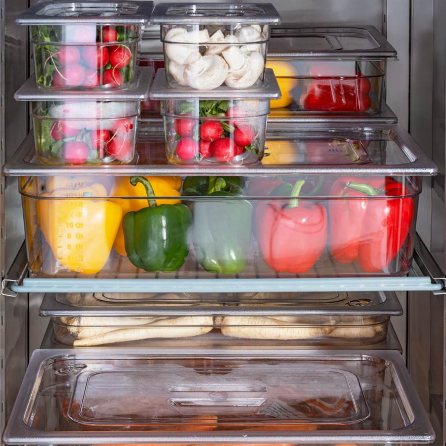 Kühlschrank, GN 2/1, 740x830x2010 mm (BxTxH)