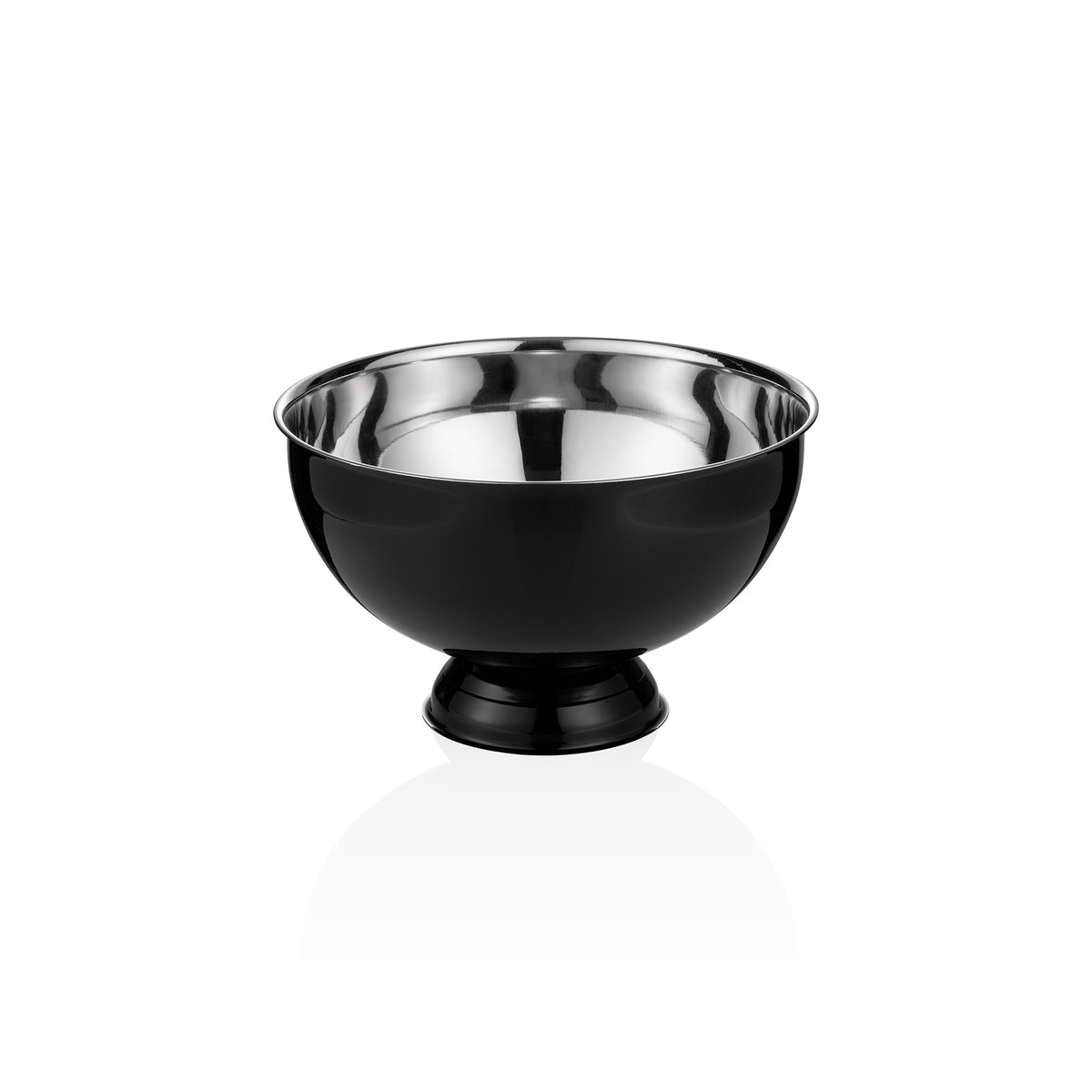 Champagnerkühler 10 L Höhe 23 cm schwarz