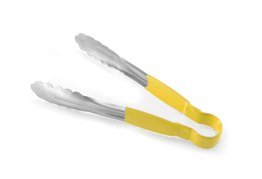 Servierzange HACCP 250 mm, HENDI, Gelb, (L)250mm