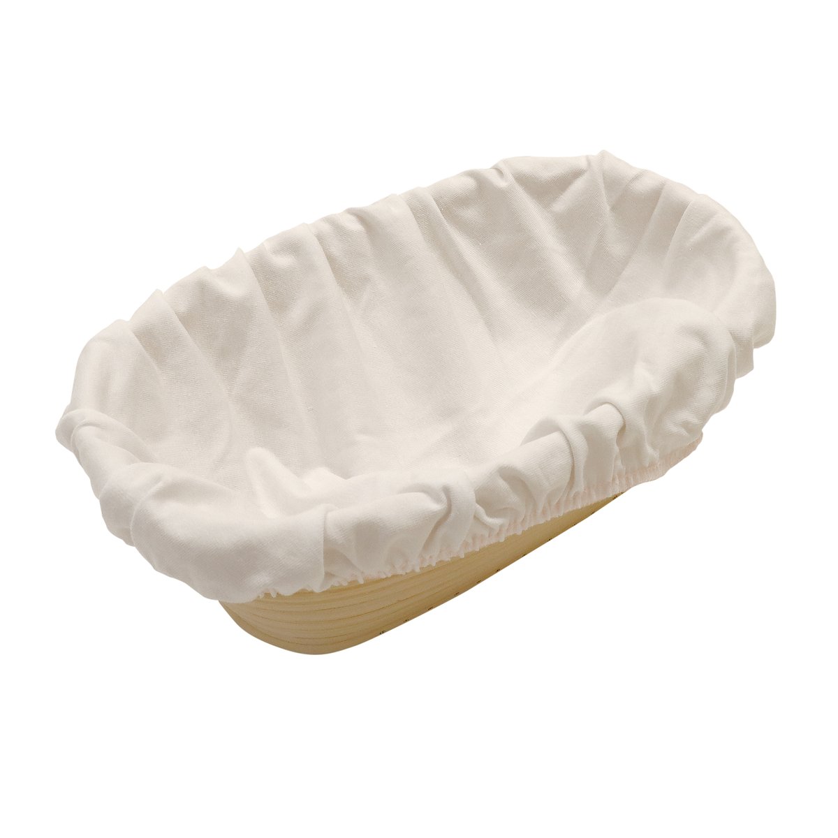 Gärtücher für rechteckige Gärkörbe 13x35 cm