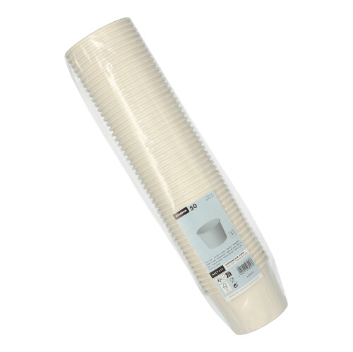 500 Suppenbecher, Pappe "To Go" rund 350 ml Ø 9,9 cm · 7 cm weiss 7000 Suppenbecher, Pappe "To Go" rund 350 ml Ø 9,9 cm · 7 cm weiss
