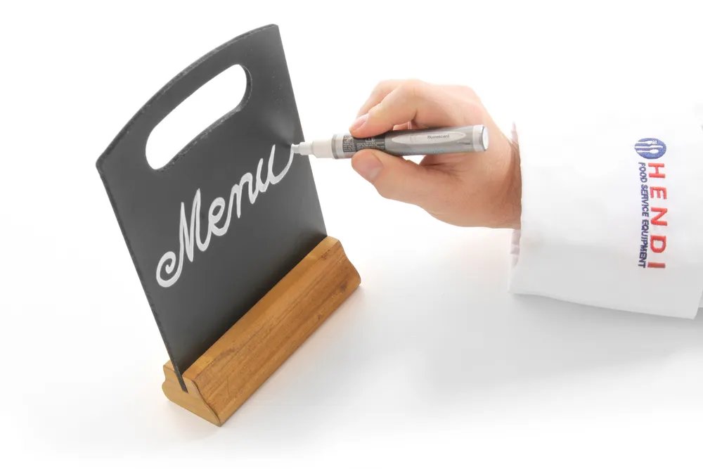 Tischkreidetafeln - 2 Stk., 150x50x(H)230mm Tischkreidetafeln - 2 Stk., 210x50x(H)320mm