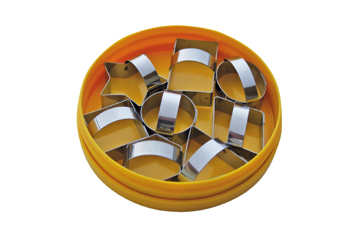 Dekor-Ausstecher im Satz "Geometrie"