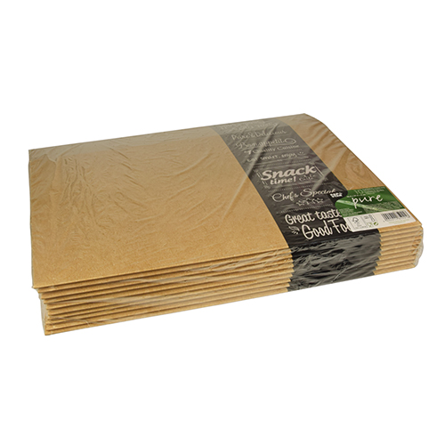 800 Transport- und Catering-Kartons "pure" eckig 8 cm x 31,5 cm x 46,2 cm "Good Food" mittel