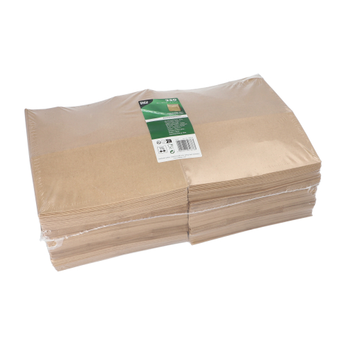 14000 Blockbodenbeutel, Kraftpapier 22 cm x 18,5 cm x 9,7 cm braun