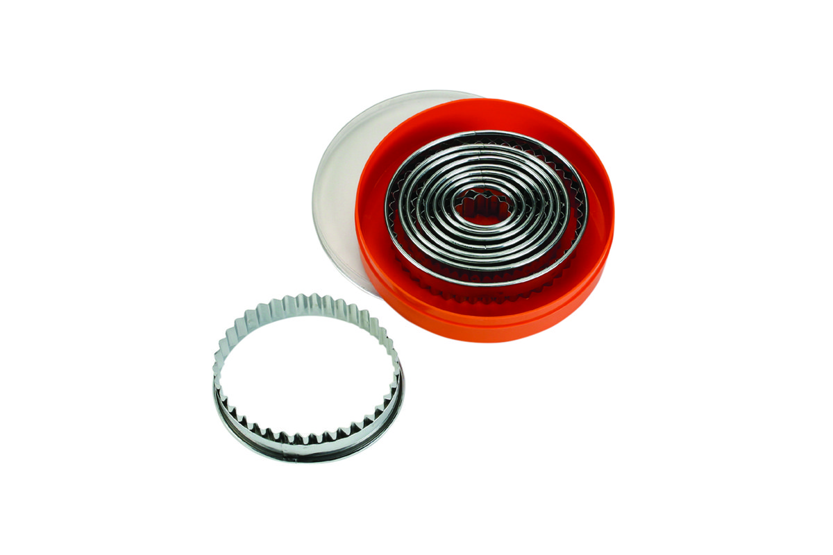 Ausstechersatz oval gezackt