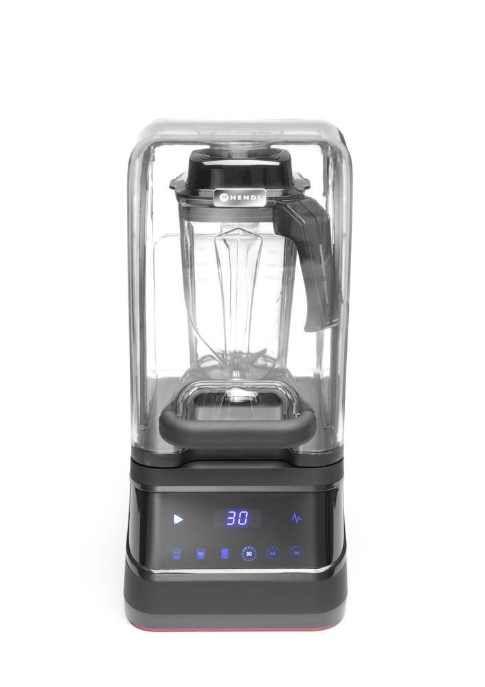 Digitaler Mixer mit Schallschutzhaube, HENDI, 2,5L, Schwarz, 220-240V/1680W, 250x300x(H)546mm