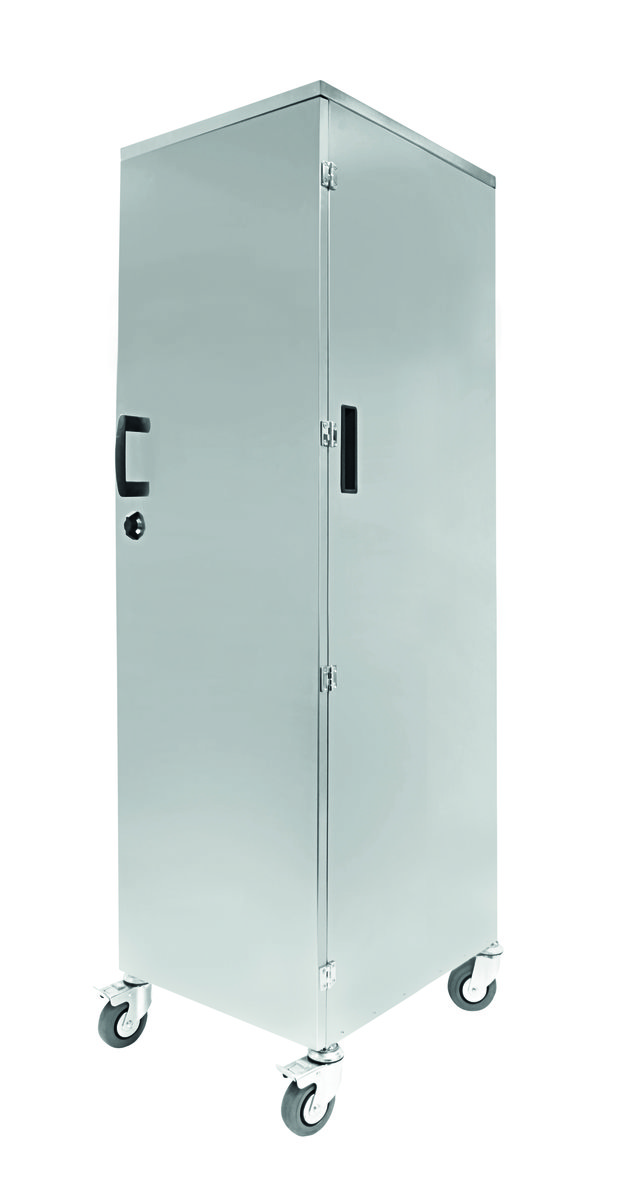 Transportwagen, Edelstahl, Maße: 580x395x1420 mm, Geschlossene, verschweißte Ausführung Transportwagen, Edelstahl, Maße: 580x395x1420 mm, Geschlossene, verschweißte Ausführung