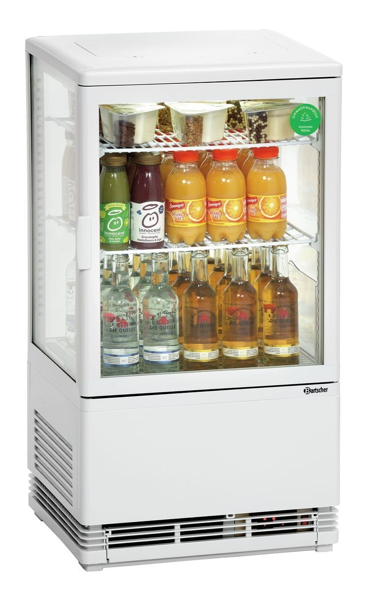 Mini Kühlvitrine 58L, weiß Mini Kühlvitrine 58L, weiß