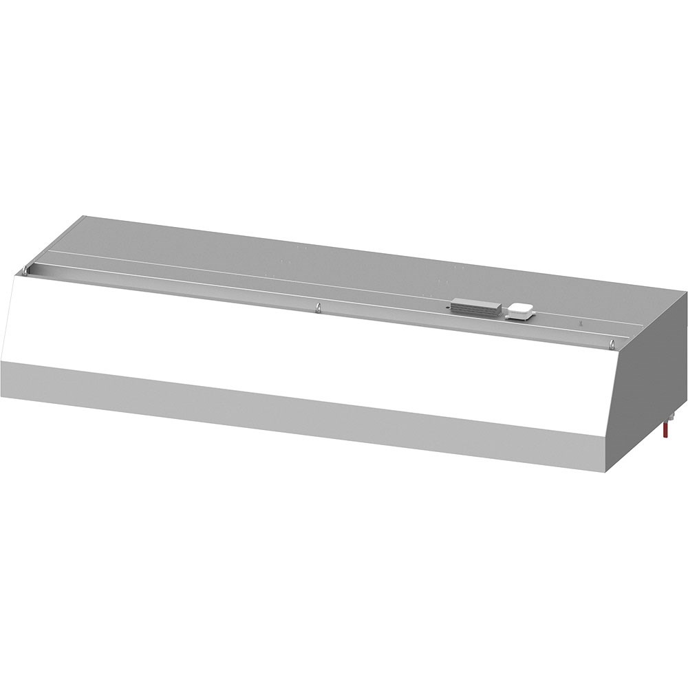 Wandhaube "Basic Line", Trapezform 2900 mm x 900 mm mit Flammschutzfilter Typ B