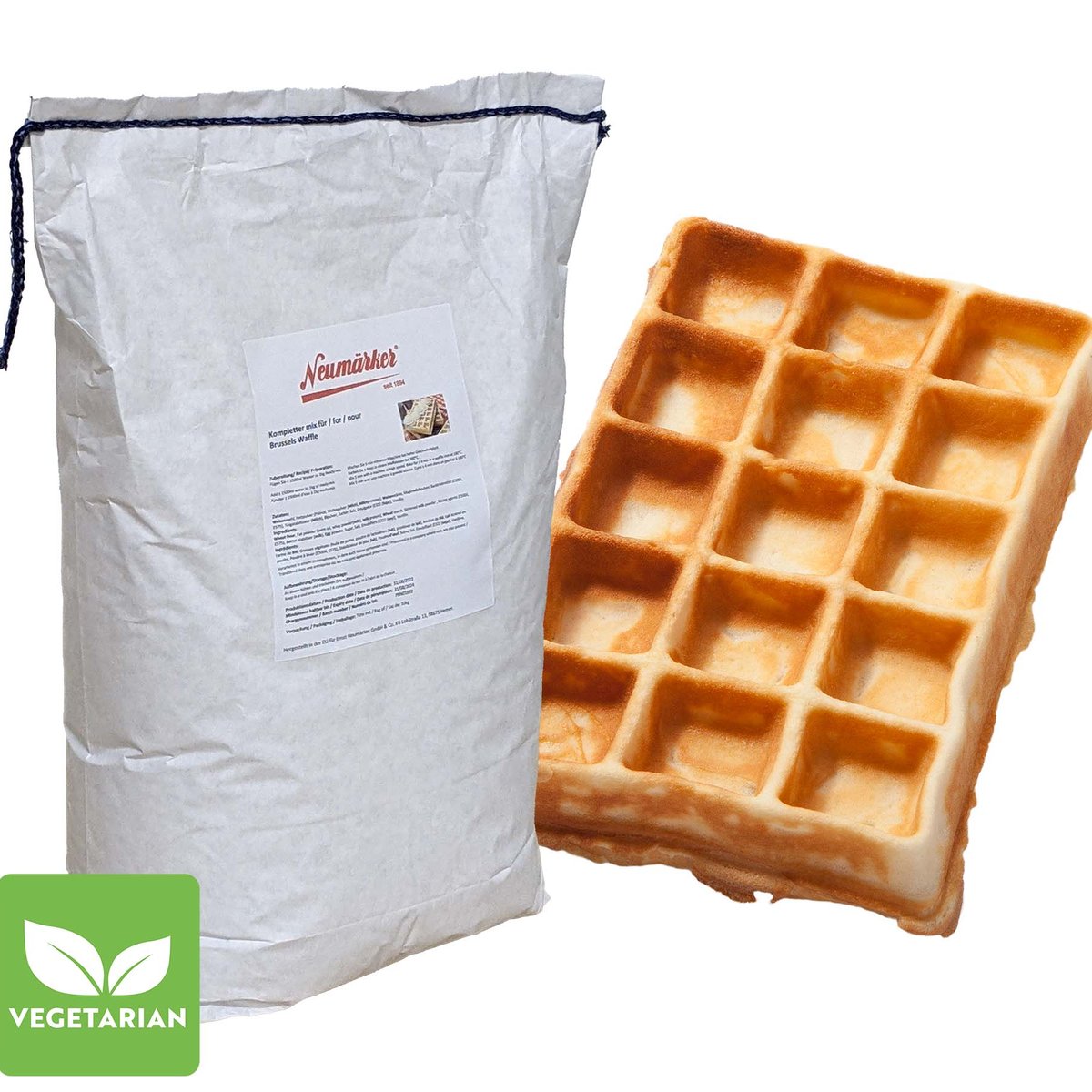 Brüsseler-Waffel-Mix Sack à 10 kg