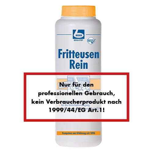Dr. Becher Fritteusen Rein 1 kg Dr. Becher Fritteusen Rein 1 kg